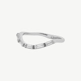 Bridge Ring in Topaz