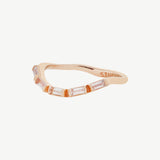 Bridge Ring in Topaz - Ready to Ship