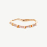 Bend Ring in Topaz