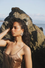 Kardia Triple Heart Earrings - Ready to Ship