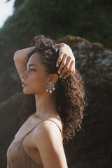 Kardia Triple Heart Earrings - Ready to Ship