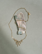 Frida Necklace in Moonstone + Topaz