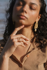 Kardia Heart Earrings - Ready to Ship