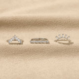 Chevron Ring in Topaz