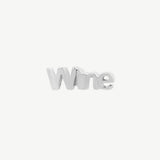 Wine Stud in Silver