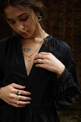 Under The Stars Necklace in Labradorite