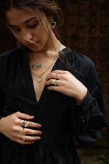 Under The Stars Necklace in Labradorite