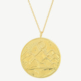 Mountain Token Necklace