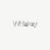 Whiskey Stud in Silver