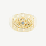 Lone Eye Signet in Opal