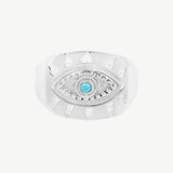 Lone Eye Signet in Turquoise