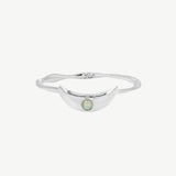 Crescent Ring in Opal