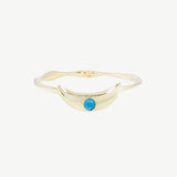 Crescent Ring in Turquoise - Ready to Ship