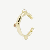 Dot Earcuff in Moonstone