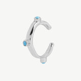 Dot Earcuff in Turquoise
