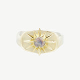 Starburst Signet in Moonstone