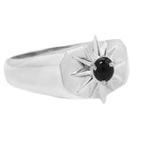 Starburst Signet in Black Onyx