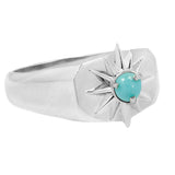 Starburst Signet in Turquoise