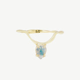 Drip Ring in Opal