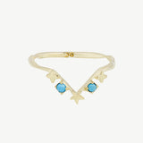 Siggy Ring in Turquoise - Ready to Ship