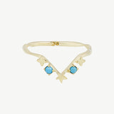 Siggy Ring in Turquoise