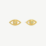 Lone Eye Studs in Opal