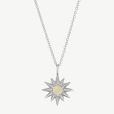 Starburst Necklace in Opal