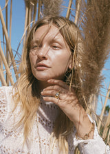 Dona Ring in Topaz