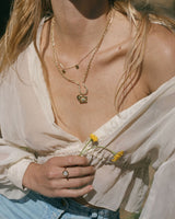 Traveler Necklace in Gold