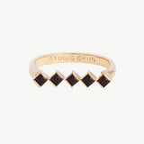 Cobble Ring in Black Onyx