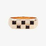 Chess Ring in Black Onyx - Ready to Ship