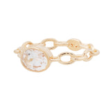 Cable Ring in Topaz - Ready to Ship