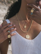 Mountain Token Necklace