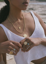 Mountain Token Necklace