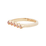 Cobble Ring in Pink Opal