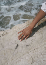 Cha Cha Ring in Black Onyx + Turquoise