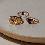 Lone Eye Signet in Black Spinel