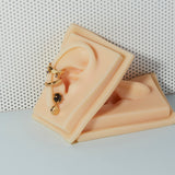 Pinata Earcuff in Black Spinel