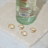 Triple Twisted Claw Ring