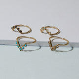 Cleo Ring in Moonstone