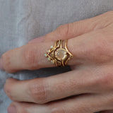 Fortune Teller in White Moonstone - Ready to Ship