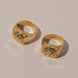 Lone Eye Signet in Turquoise - Ready to Ship
