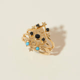 Siggy Ring in Turquoise - Ready to Ship