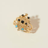 Siggy Ring in Turquoise