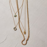 Under The Stars Necklace in Chalcedony