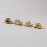 Cha Cha Ring in Turquoise + Moonstone