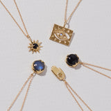 Under The Stars Necklace in Chalcedony