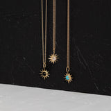Starburst Necklace in Opal