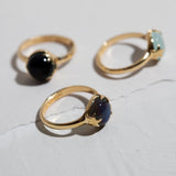 Under The Stars Ring in Chalcedony