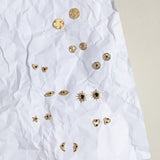 Starburst Studs in Black Onyx